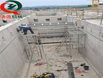 鏈板式刮油刮泥機安裝